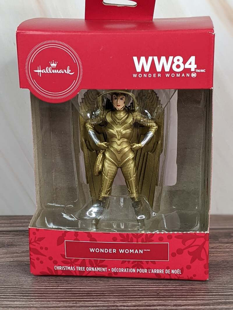 Wonder Woman WW84 Christmas Tree Ornament Decoration by Hallmark.